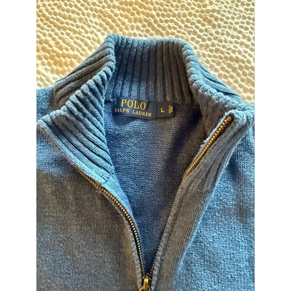 Polo Ralph Lauren Sweater 1/4 Zip Men’s Size L